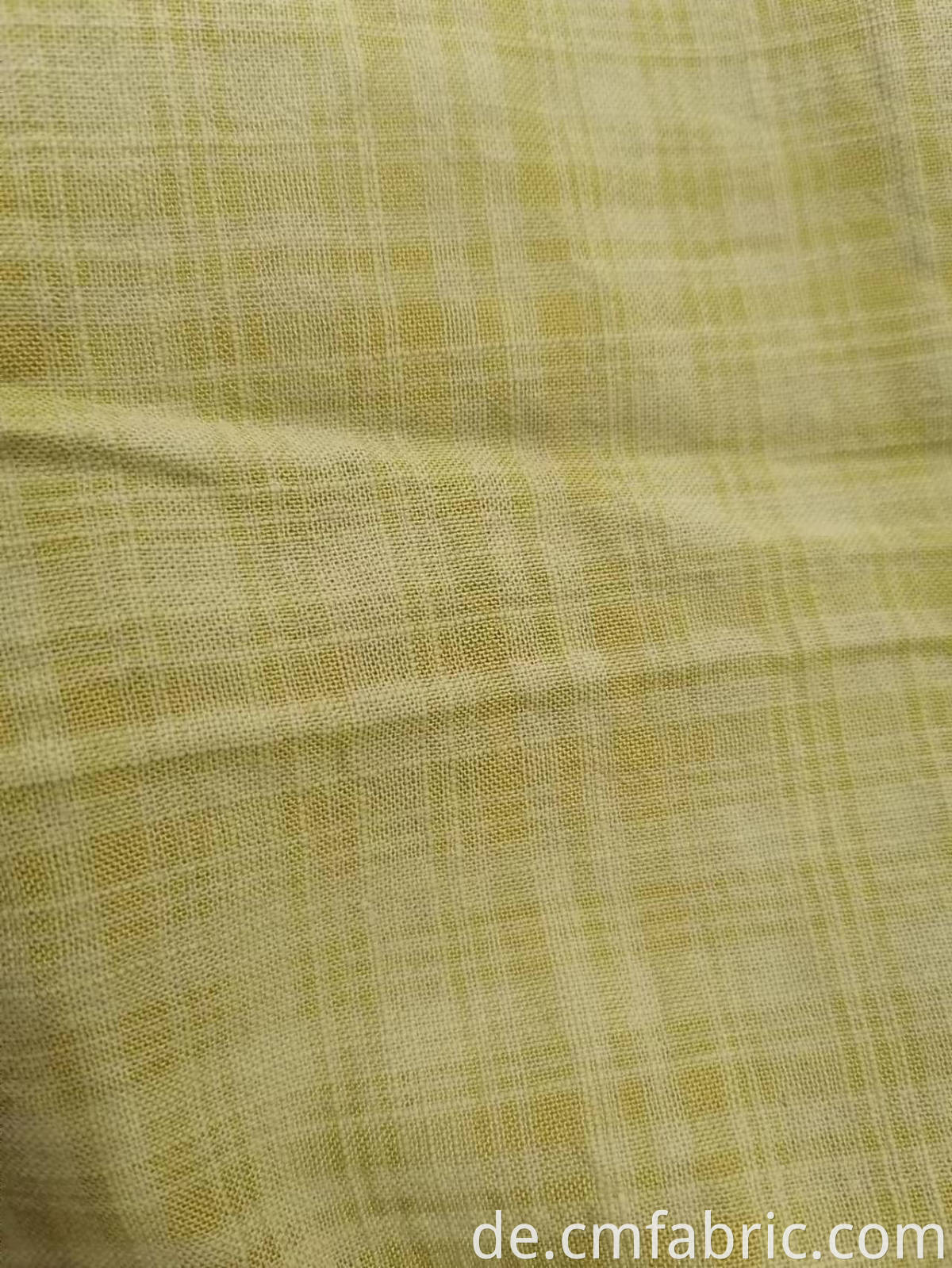 Cotton rayon plain dyed check fabric